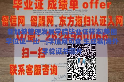 新加坡管理发展学院毕业证样本|美国学位证一比一|学信网可查 生成器|海外学位证书图片